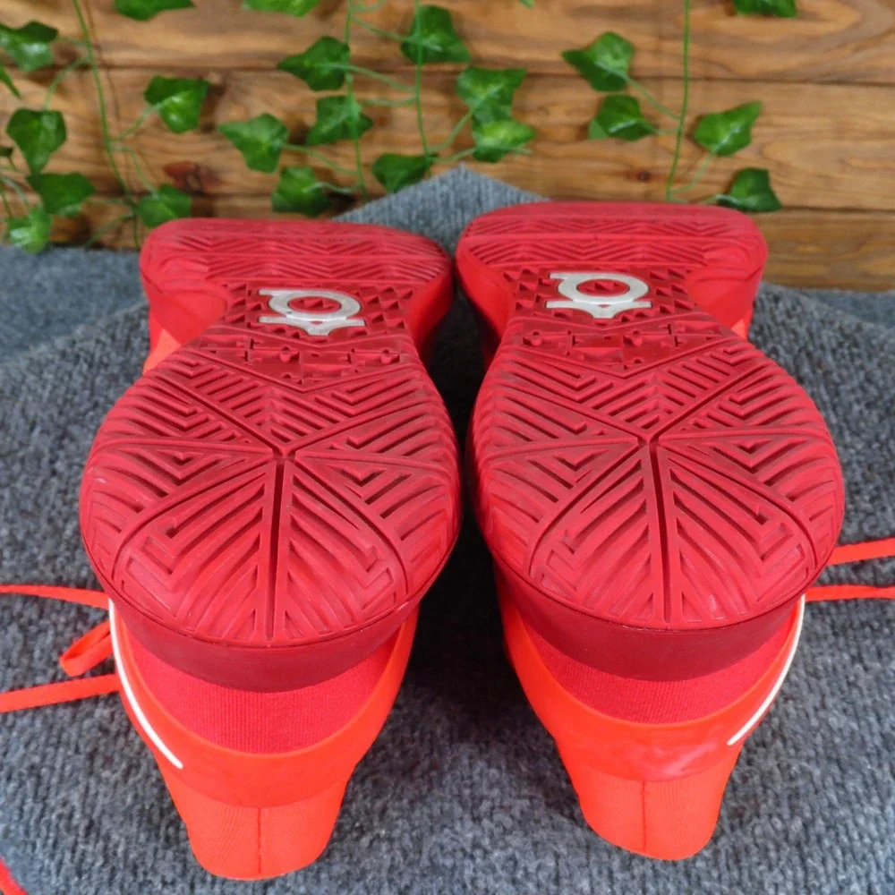 Nike KD Trey 5 IV Mens Basketball Shoes Size 10.5 Athletic Bright Crimson Red